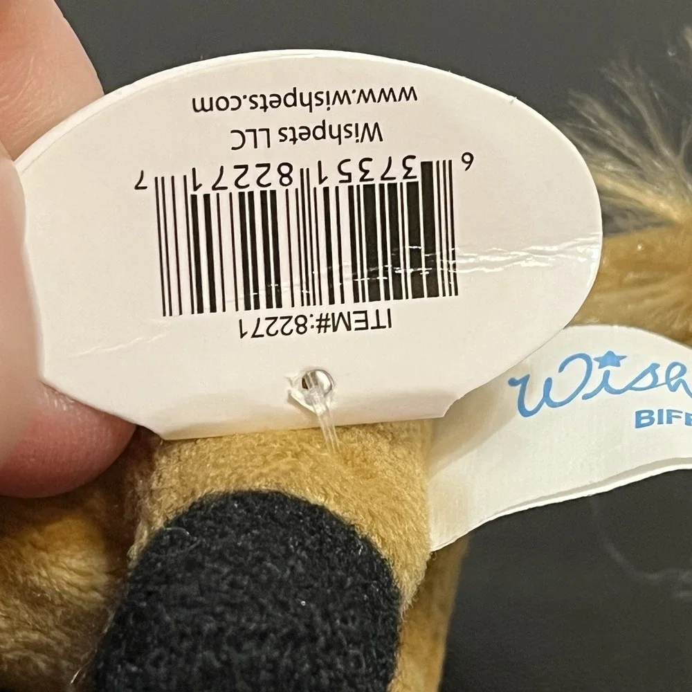 RARE Wishpets BIFF Buffalo Plush 5